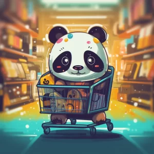 china's Consumption_panda shopping