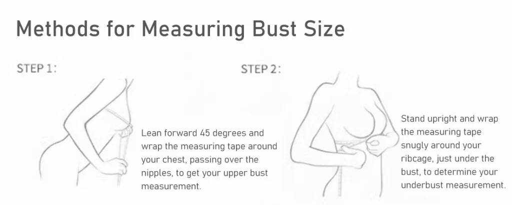 Methods for Measuring Bust Size